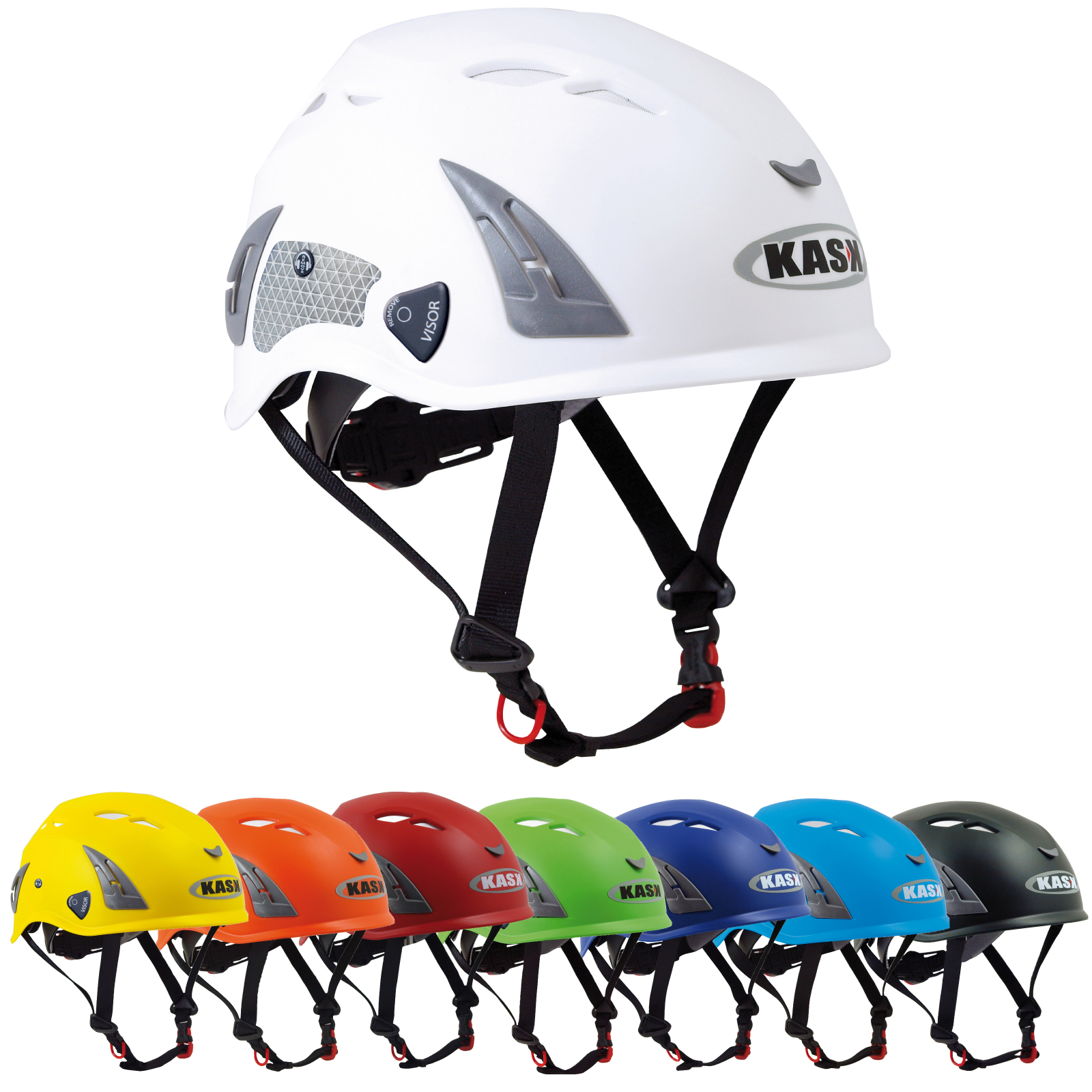 Verschiedene Farben des ABS Comfort Helms